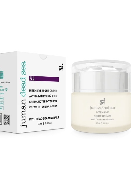 intensive night cream with dead sea minerals